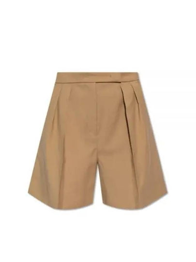 Jessica Virgin Wool Shorts Brown - MAX MARA - BALAAN 2