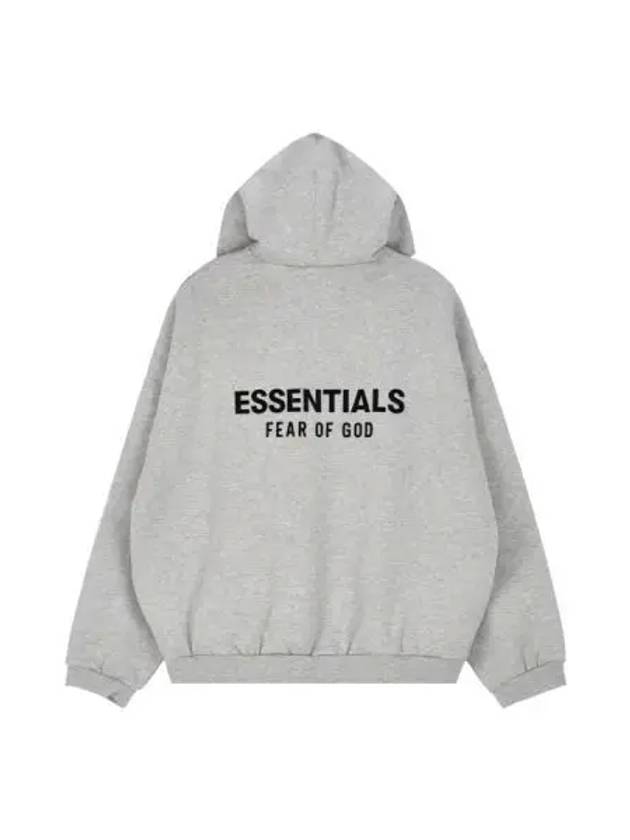 FEAR OF GOD ESSENTIALS Essential Fleece Hoody Light Heather Gray - FEAR OF GOD ESSENTIALS - BALAAN 1