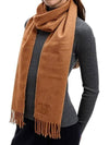 Wek Clara Wool Scarf Muffler Camel WKCLARA 001 - MAX MARA - BALAAN 3