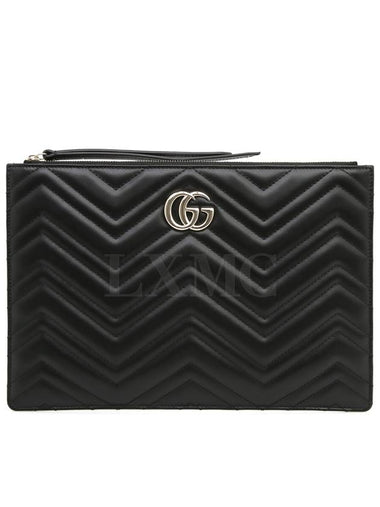 GG Marmont Large Pouch Clutch 813347 - GUCCI - BALAAN 1