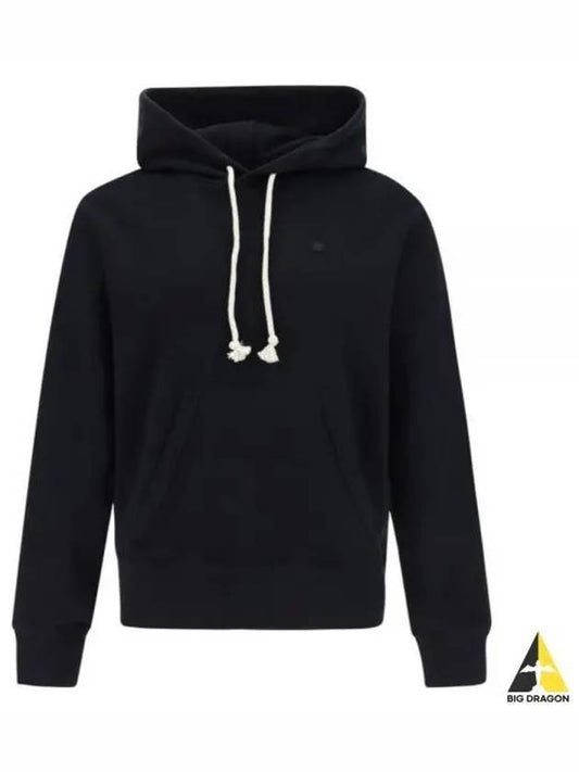 Small Logo Patch Hoodie Black - ACNE STUDIOS - BALAAN 2