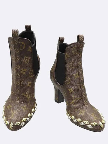 Smith Market Monogram Boots Women s Shoes - LOUIS VUITTON - BALAAN 1