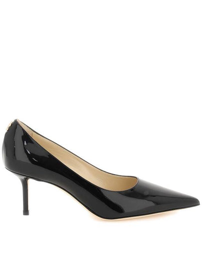 Love 65 Patent JC Leather Pumps Black - JIMMY CHOO - BALAAN 2