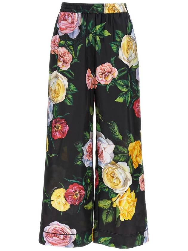 Dolce & Gabbana Floral Pants - DOLCE&GABBANA - BALAAN 1