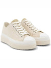 Austen Cotton Low Top Sneakers Beige - ISABEL MARANT - BALAAN 2