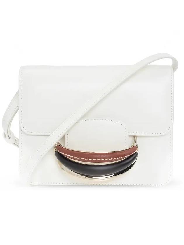 Katie Shiny Calfskin Cross Bag White - CHLOE - BALAAN 1