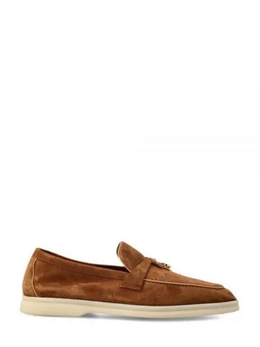 Summer Charms Walk Suede Loafer Brown - LORO PIANA - BALAAN 2