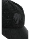 Big Palm Ball Cap Black - PALM ANGELS - BALAAN.