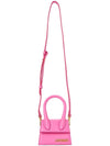 Le Chiquito Signature Mini Tote Bag Neon Pink - JACQUEMUS - BALAAN 8