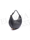 Fendigraphy Small Hobo Shoulder Bag Dark Grey - FENDI - BALAAN 3