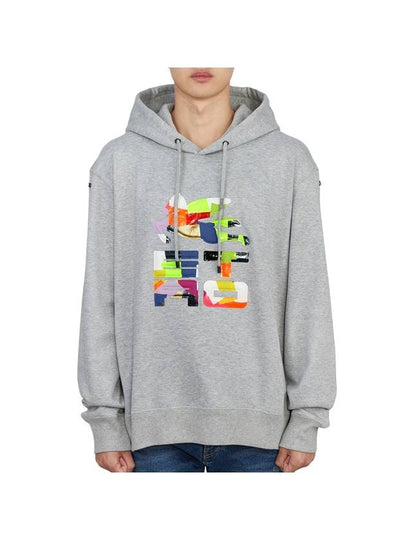 Men's Logo Hoodie Grey - ETRO - BALAAN 2