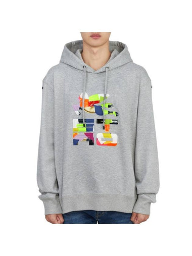 Men's Logo Hoodie Grey - ETRO - BALAAN 1