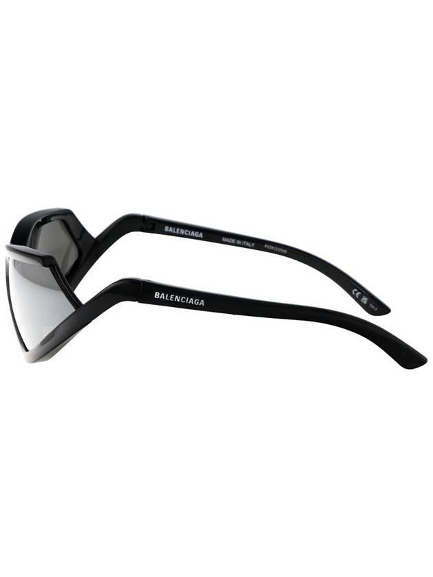 Eyewear Side Expand Mirror Oval Frame Sunglasses - BALENCIAGA - BALAAN 4