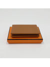 Calvi Duo Card Wallet Brown - HERMES - BALAAN 3