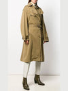 Women's 11Th Anniversary Gabao Trench Coat Khaki - ISABEL MARANT - BALAAN 5