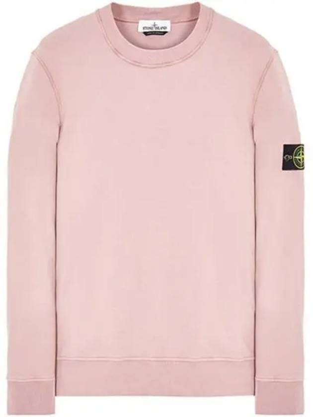 Wappen Patch Crew Neck Sweatshirt Rose Quartz - STONE ISLAND - BALAAN 2