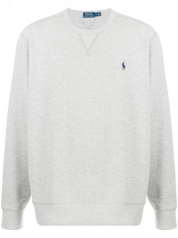 pony embroidery sweatshirt gray - POLO RALPH LAUREN - BALAAN.