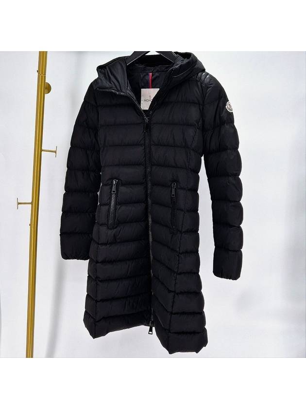 Taleb women s long padding black size 0 - MONCLER - BALAAN 3