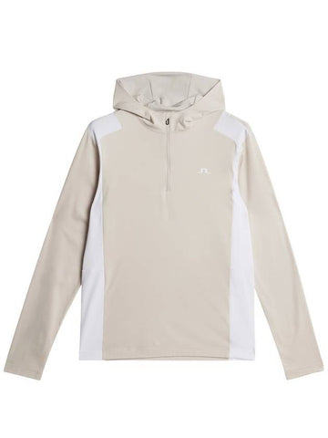 Men s Lucas quarter zip up hoodie - J.LINDEBERG - BALAAN 1