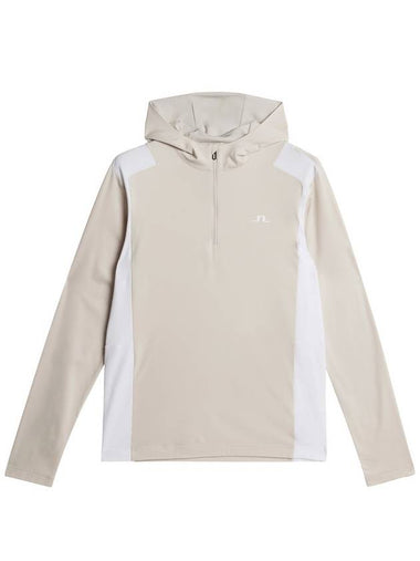 Men s Lucas quarter zip up hoodie - J.LINDEBERG - BALAAN 1