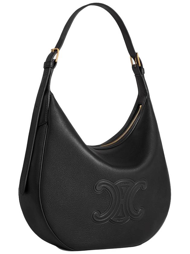 Heloise Supple Calfskin Shoulder Bag Black - CELINE - BALAAN 3