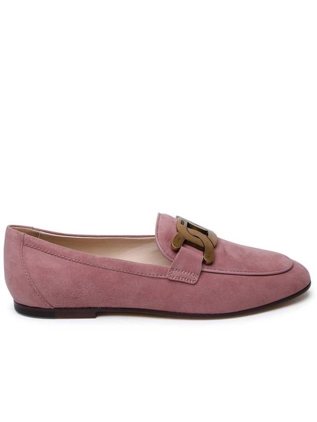 Women's Kate Suede Loafers Pink - TOD'S - BALAAN 2