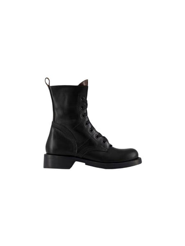 Metropolis Flat Ranger Middle Boots Black - LOUIS VUITTON - BALAAN 1