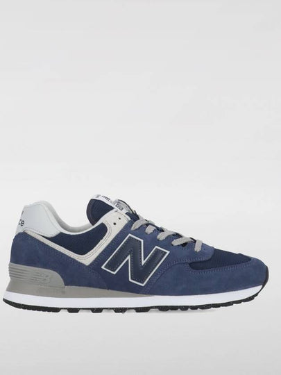 574 Classic Core Pack Low Top Sneakers Navy - NEW BALANCE - BALAAN 2