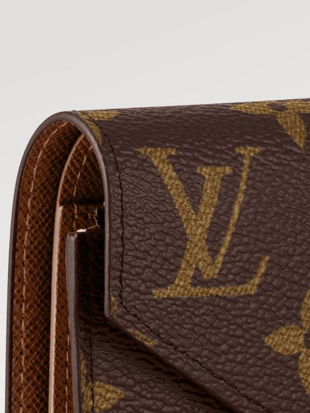 Victorine Monogram Half Wallet Brown - LOUIS VUITTON - BALAAN 4