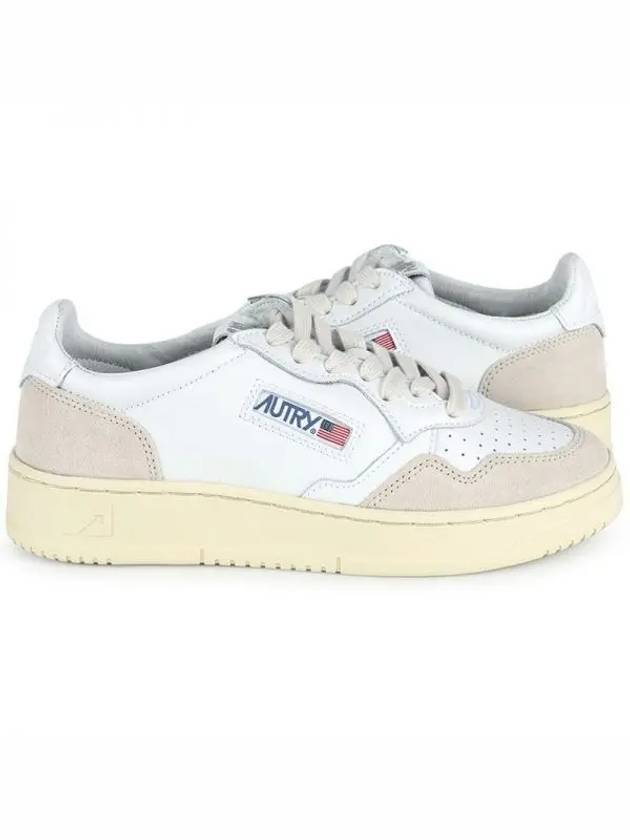 Medalist Goatskin Low Top Sneakers White - AUTRY - BALAAN 2