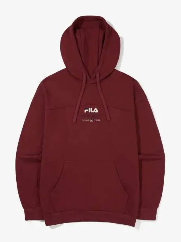 Color block logo hoodie FS2POG3112XWIN - FILA - BALAAN 1