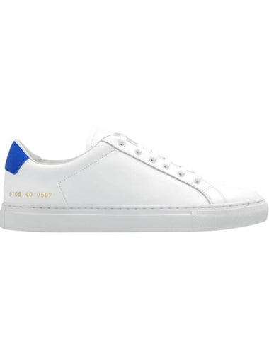 Retro Low Top Sneakers Blue White - COMMON PROJECTS - BALAAN 1