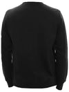 Red Zebra Printing Brushed Sweatshirt Black - PAUL SMITH - BALAAN.