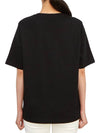 Speedy Fox Patch Comfort Short Sleeve T Shirt Black - MAISON KITSUNE - BALAAN 4