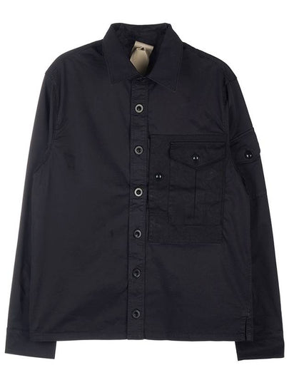 Mid Layer Long Sleeve Shirt Black - TEN C - BALAAN 2