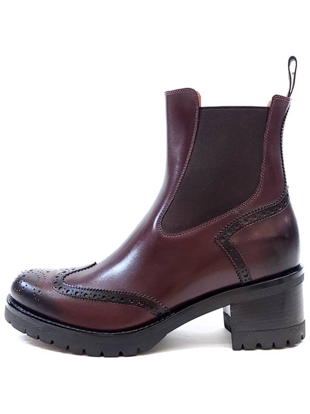 Women's Chelsea Boots Brown WTDL52601SMOCLESQ75 - SANTONI - BALAAN 1