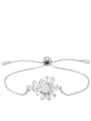 Swarovski Gema Rhodium Plated Bracelet - SWAROVSKI - BALAAN 1