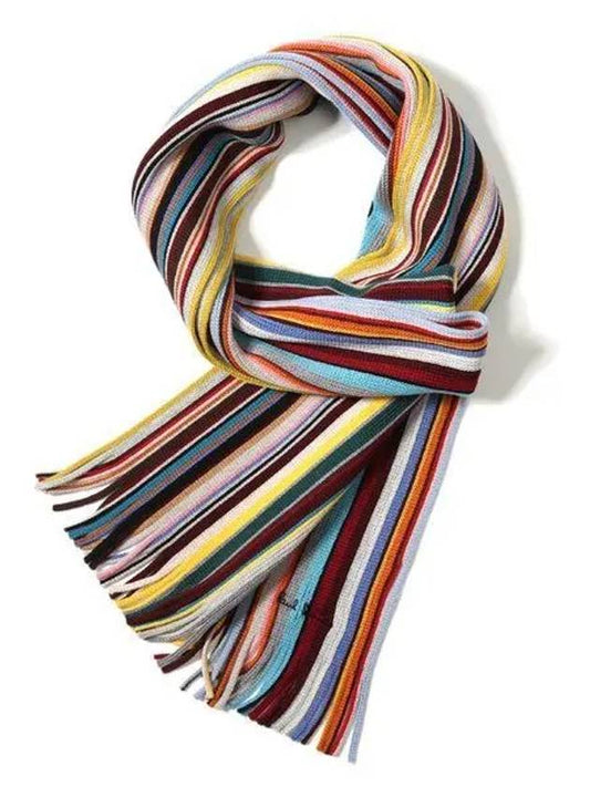 Stripe Wool Muffler - PAUL SMITH - BALAAN 2