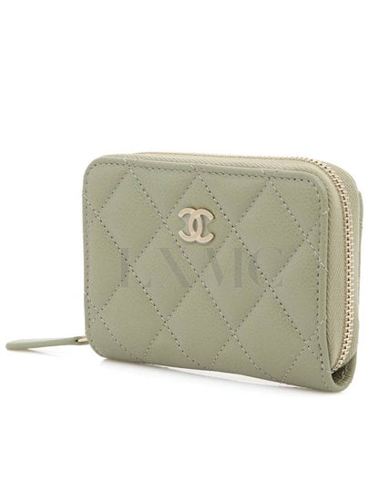 Caviar card wallet zipper coin mini AP0216 - CHANEL - BALAAN 2