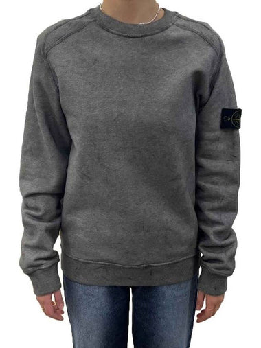 Dust color gray sweatshirt 731562290 V1M29 - STONE ISLAND - BALAAN 1