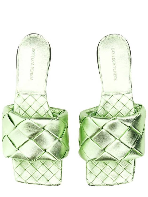 Lido Slippers Green - BOTTEGA VENETA - BALAAN 3