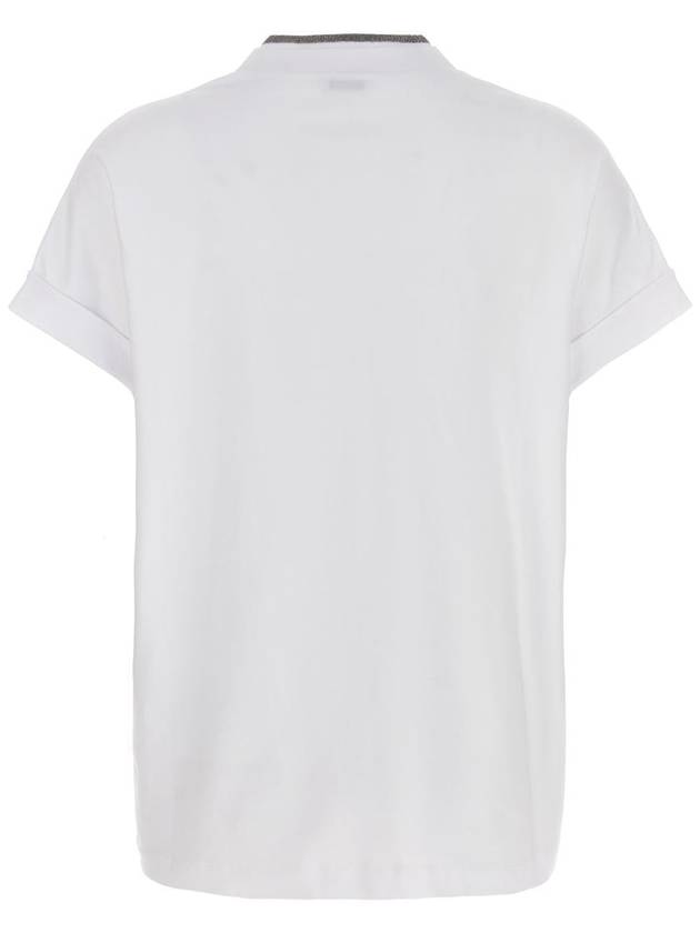 FW 23 24 T shirt Monile MPT18BD222C159 - BRUNELLO CUCINELLI - BALAAN 3