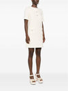 Wool Tweed Short Dress Ivory - GUCCI - BALAAN 4