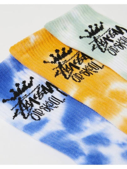 AU Australian Old School Tie Dye Socks ST7235014 Multi MENS - STUSSY - BALAAN 2