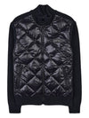 African Logo Quilted Down Jacket Black - DUVETICA - BALAAN 11