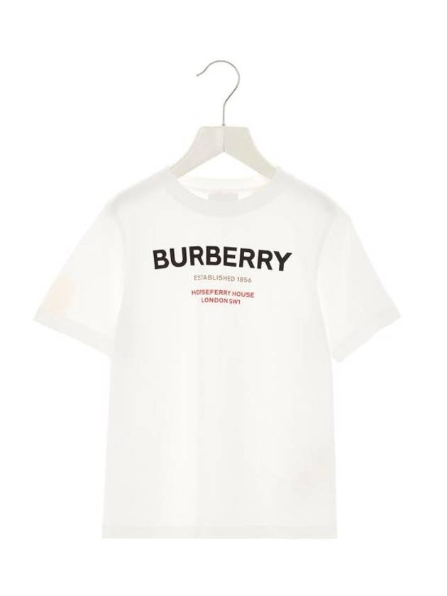 Kids T Shirt 8064570WHITE White - BURBERRY - BALAAN 1