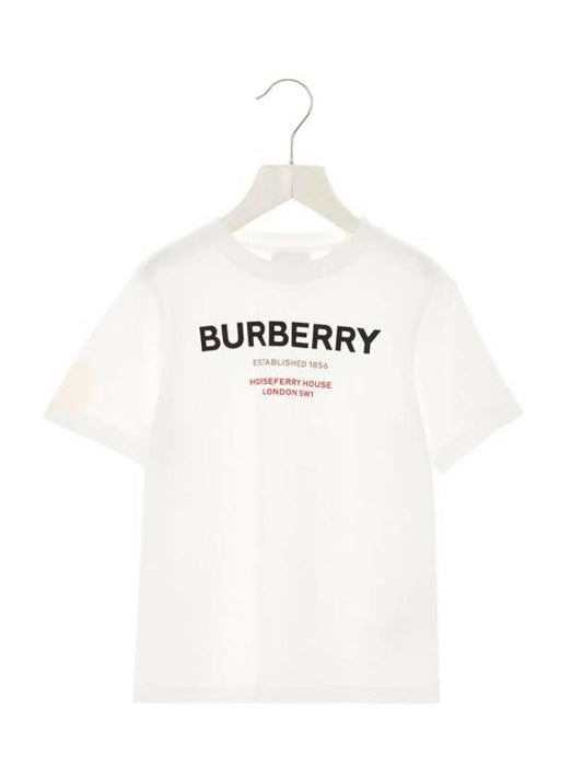 Kids T Shirt 8064570WHITE White - BURBERRY - BALAAN 1