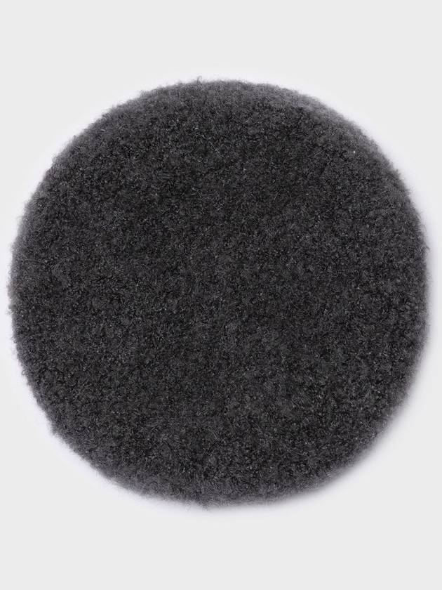 CURLY beret CHARCOAL - RECLOW - BALAAN 7