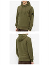 Wappen Patch Hoodie Khaki - STONE ISLAND - BALAAN 6