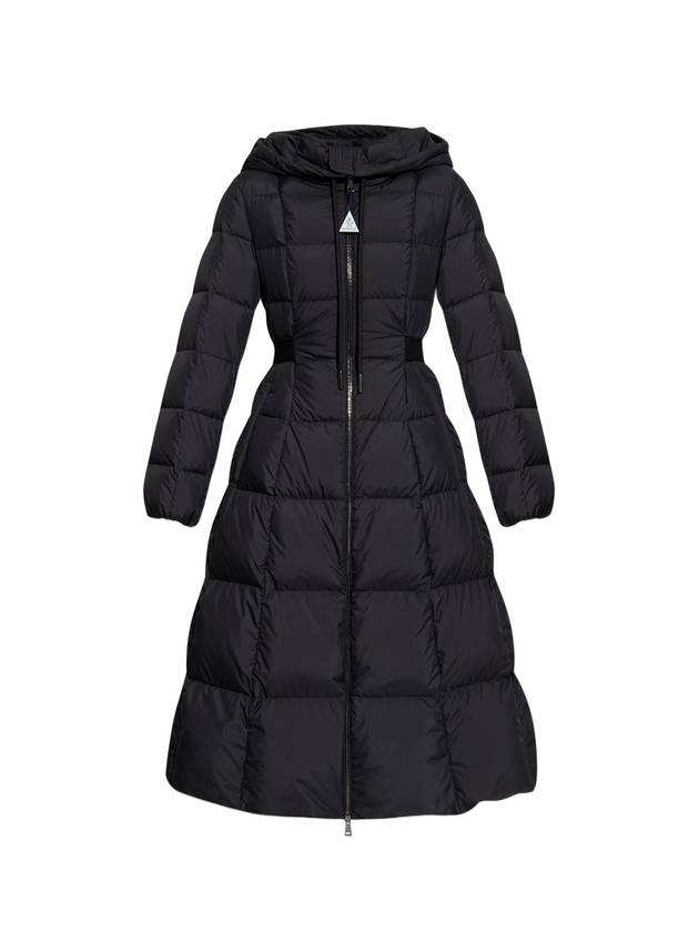 Women's Faucon Long Padding Black - MONCLER - BALAAN 1